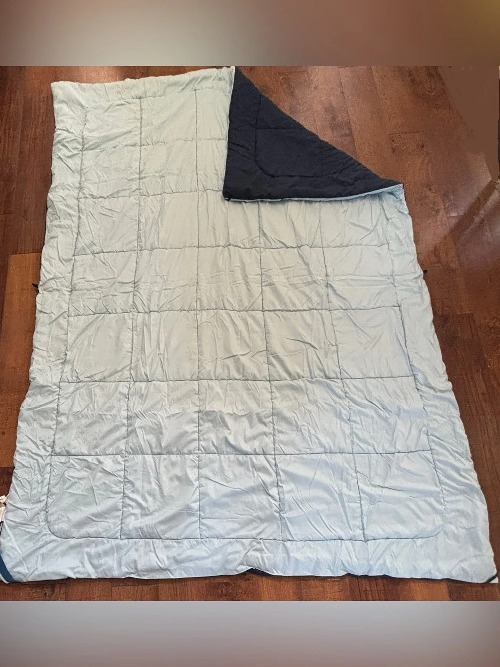 Twin XL Comforter Duvet Insert All Season Bed Comforter reversible blue